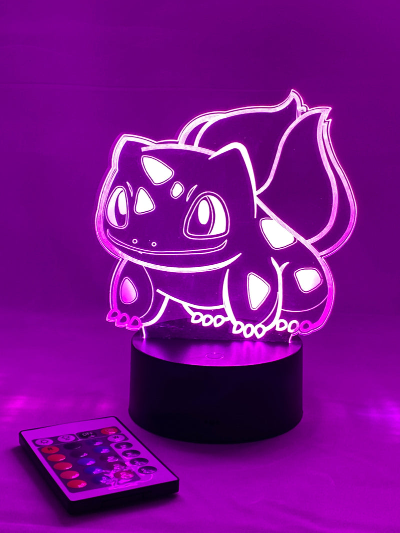 Pokemon Bulbasaur 16 Color Night Light w/ Remote