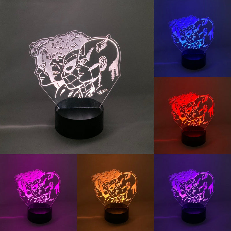 Marvel's Avengers 16 Color Night Light w/ Remote