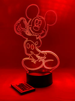 Disney's Mickey Mouse 16 Color Night Light w/ Remote