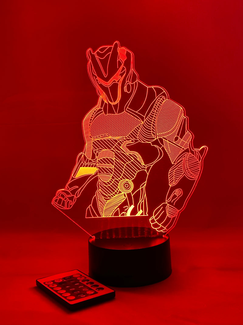 Video Game Fortnite Style Skin 16 Color Night Light w/ Remote