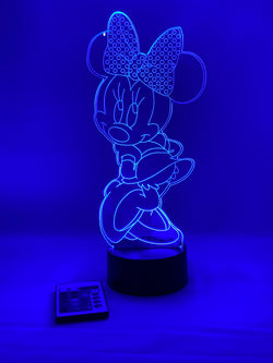 Disney's Minnie Mouse 16 Color Night Light w/ Remote