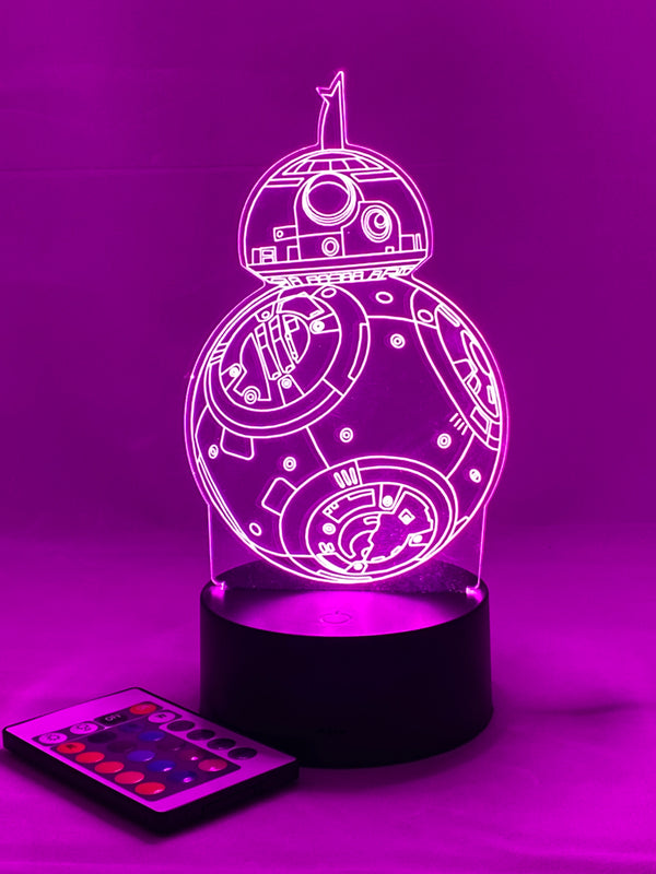 BB-8 16 Color Night Light w/ Remote