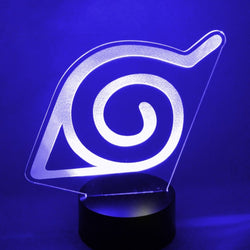 Naruto Symbol 16 Color Night Light w/ Remote