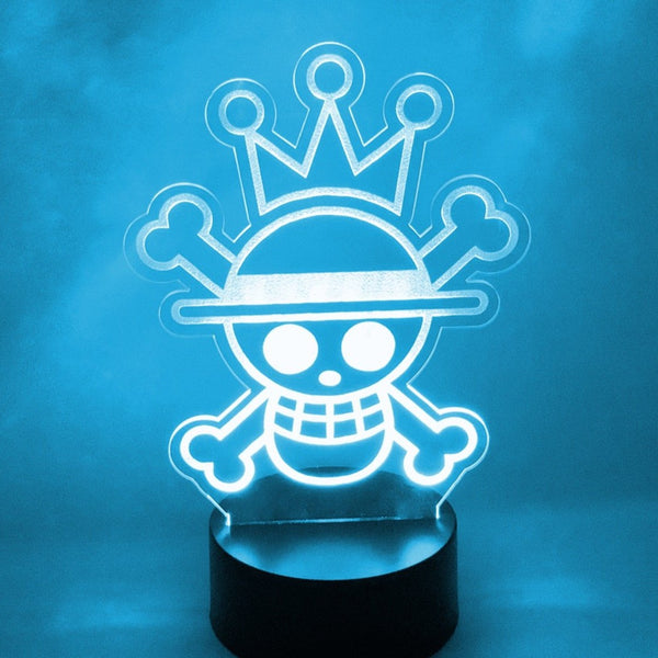 One Piece Logo 16 Color Night Light w/ Remote