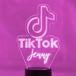Tik Tok Personalized 16 Color Night Light w/ Remote