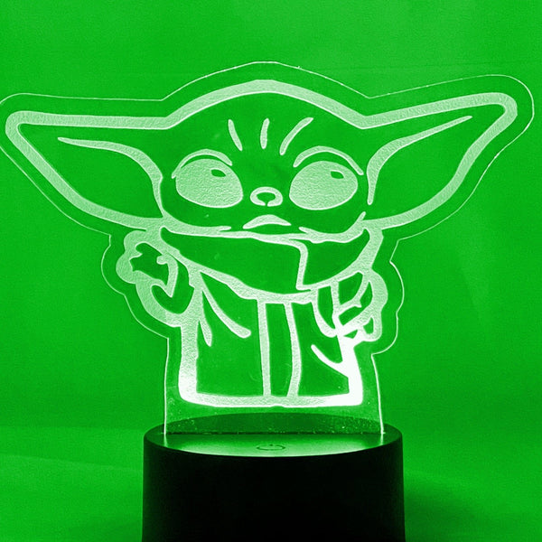 Star Wars Baby Yoda Grodu 16 Color Night Light w/ Remote