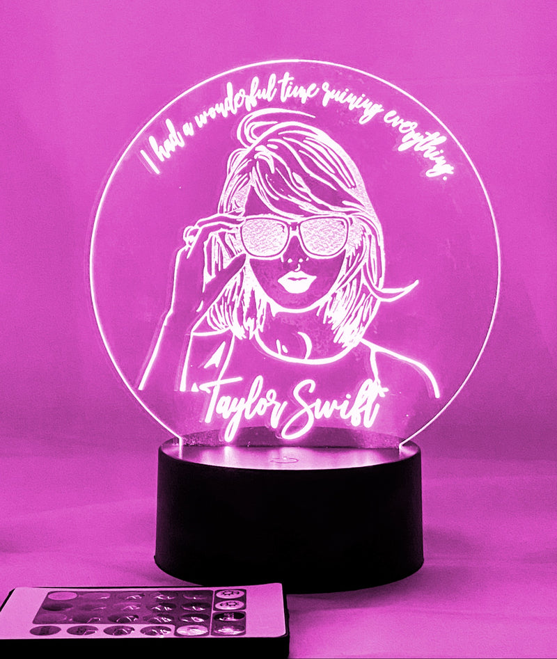Taylor Swift 16 Color Night Light w/ Remote