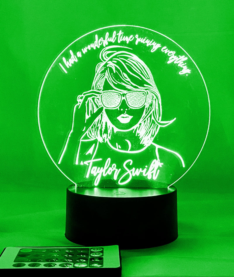Taylor Swift 16 Color Night Light w/ Remote – decoralightsstore