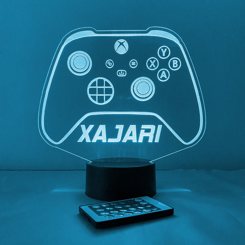 Game Controller Personalized 16 Color Night Light w/ Remote