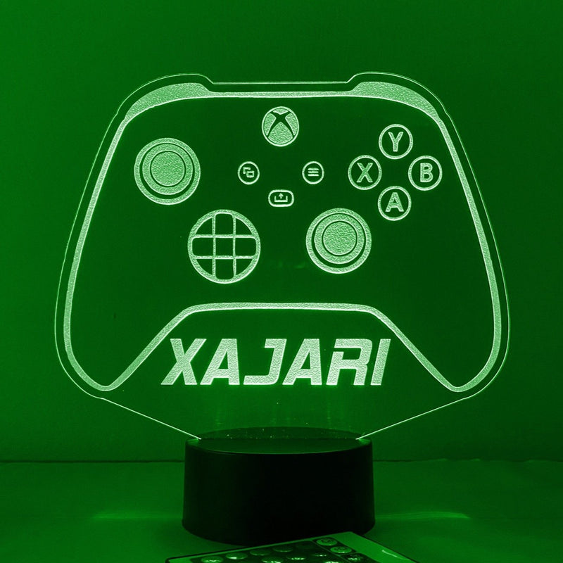 Xbox Game Controller Personalized 16 Color Night Light w/ Remote