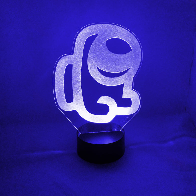 On-Line Gaming Character  16 Color Night Light w/ Remote