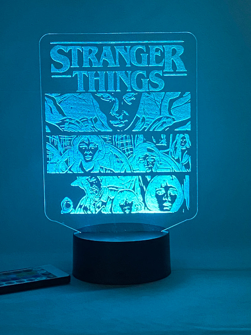 Stranger Things 16 Color Night Light w/ Remote