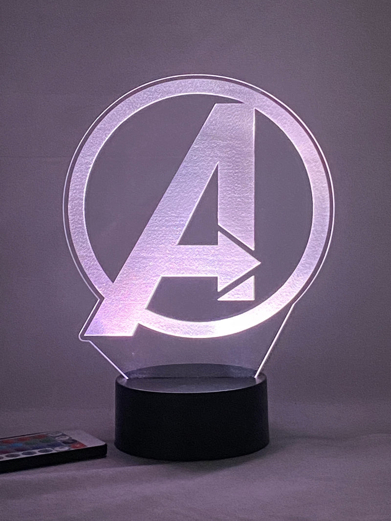 Marvel's Avengers Logo 16 Color Night Light w/ Remote