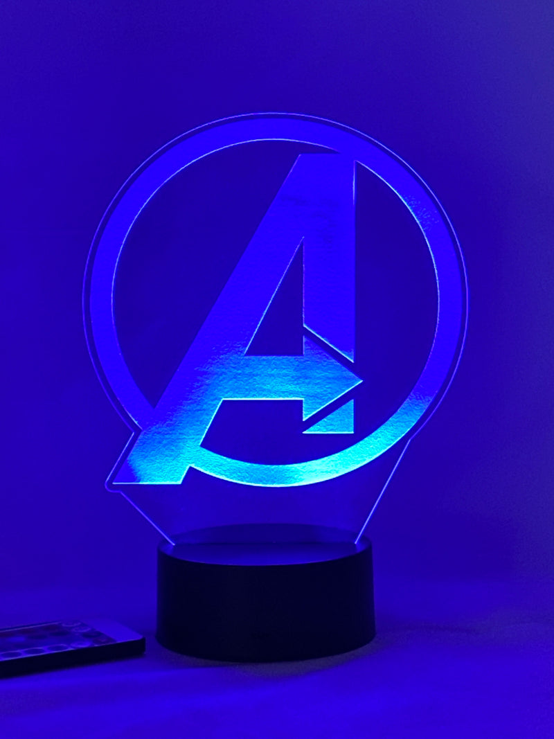 3D Print of Avengers Logo Coaster by ubergeek2099