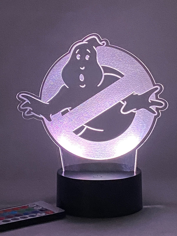 Ghostbusters Logo 16 Color Night Light w/ Remote