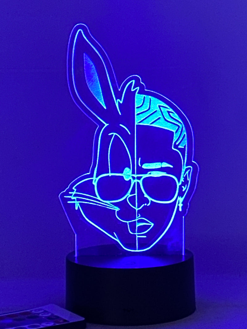 Bunny 16 Color Night Light w/ Remote