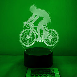 cycling biking 16 color led night light w/ remote