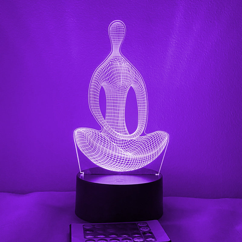 Meditation Spa Inspired 16 Color Night Light w/ Remote