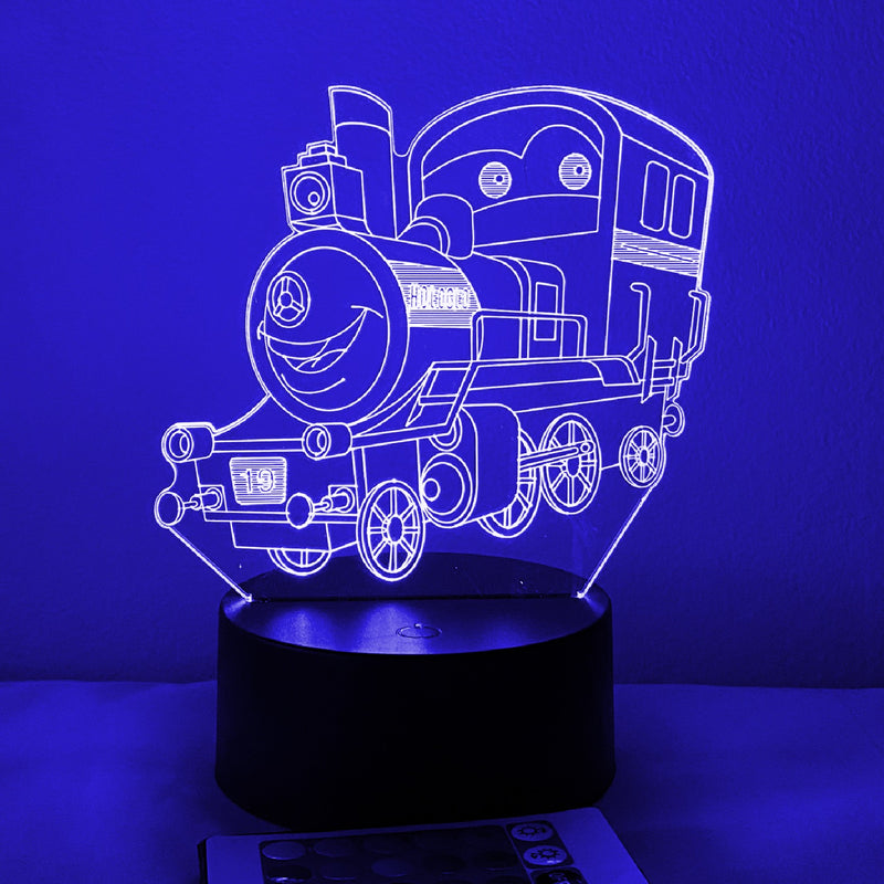 Choo Choo Train 16 Color Night Light w/ Remote