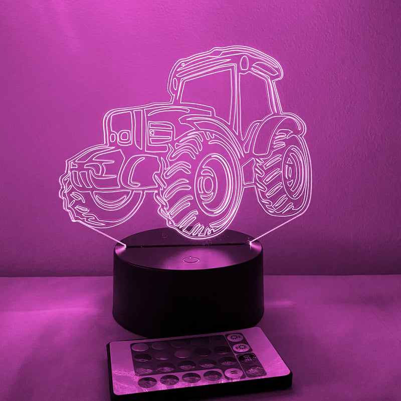 Tractor 16 Color Night Light w/ Remote