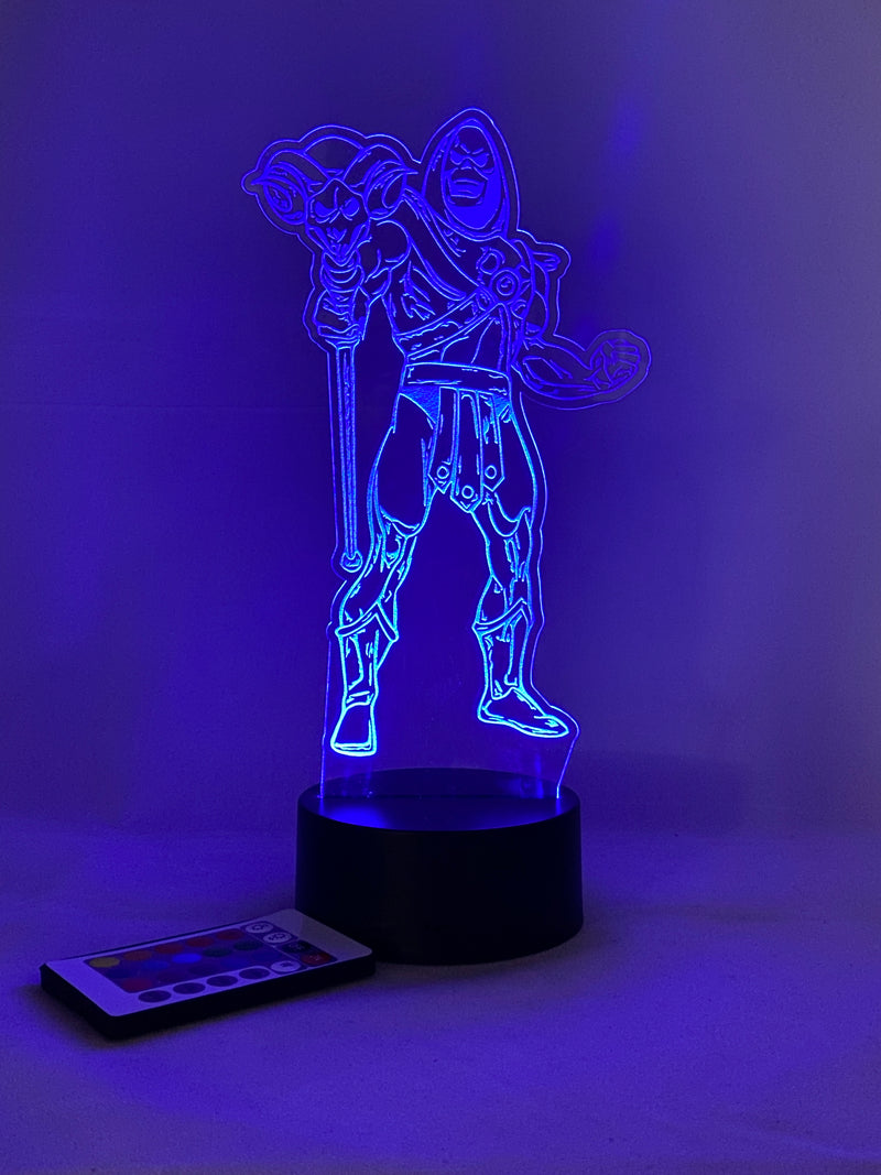 Masters of the Universe Skelator 16 Color Night Light w/ Remote
