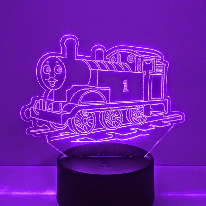 Thomas The Tank Engine Train 16 Color Night Light w/ Remote