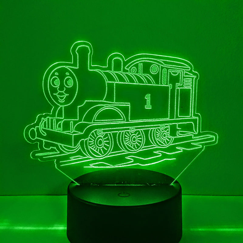Thomas The Tank Engine Train 16 Color Night Light w/ Remote