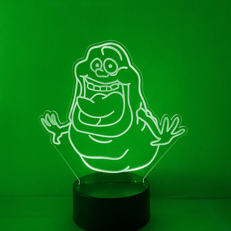 Ghostbusters Slimer 16 Color Night Light w/ Remote