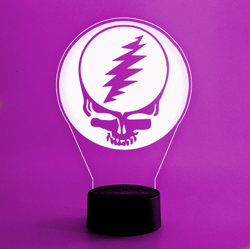 Grateful Dead Logo 16 Color Night Light w/ Remote
